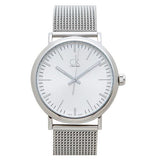 Calvin Klein Surround Silver Dial Silver Mesh Bracelet Watch for Men - K3W21126 Buy Now By Calvin Klein