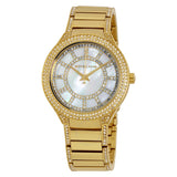 Michael Kors Kerry Mother of Pearl Dial Gold Steel Strap Watch for Women - MK3312 Buy Now By Michael Kors
