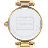 Coach Park Blue Dial Gold Steel Strap Watch for Women - 14503225 Buy Now By Coach