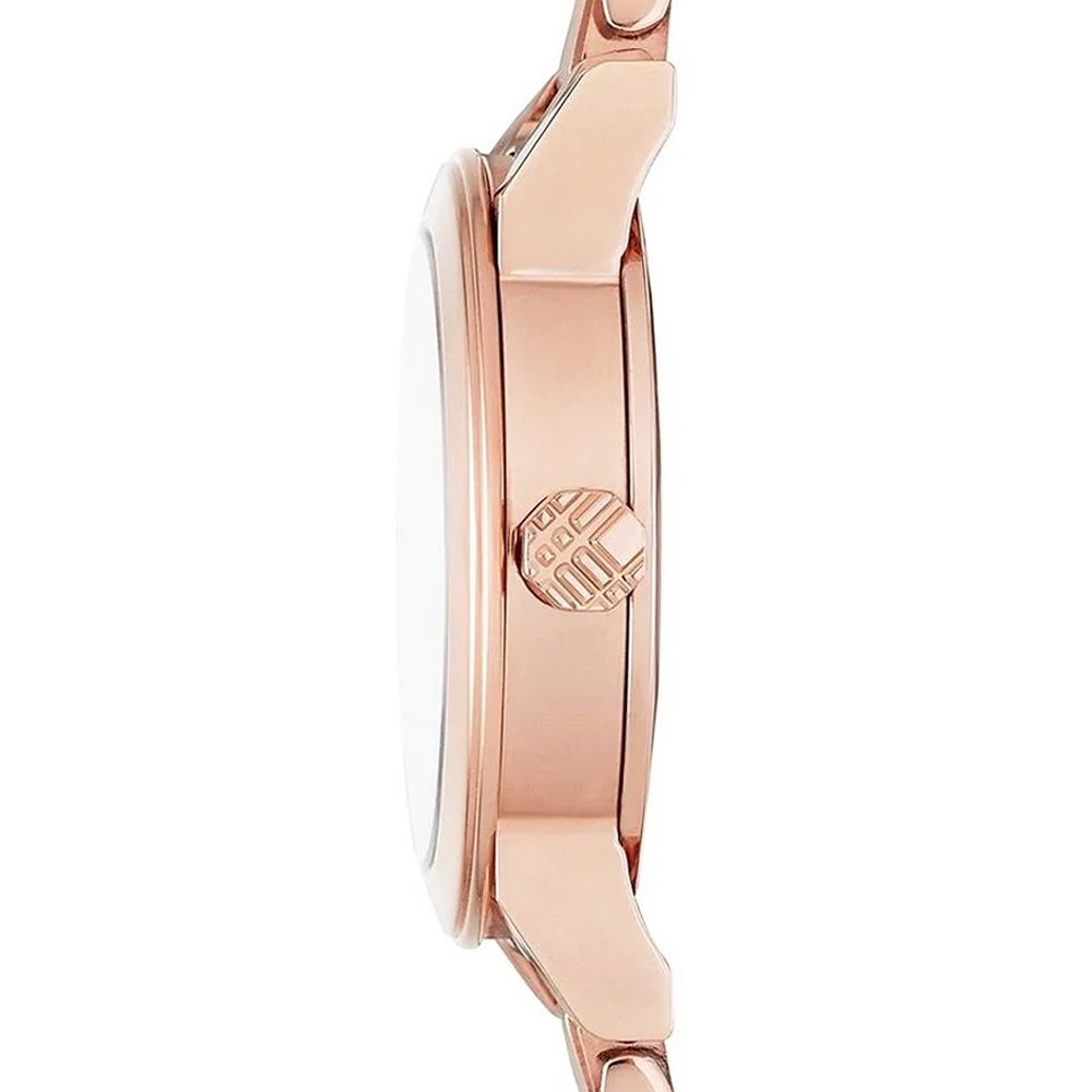 Burberry The City Rose Gold Dial Rose Gold Steel Strap Watch for Women - BU9146 Buy Now By Burberry