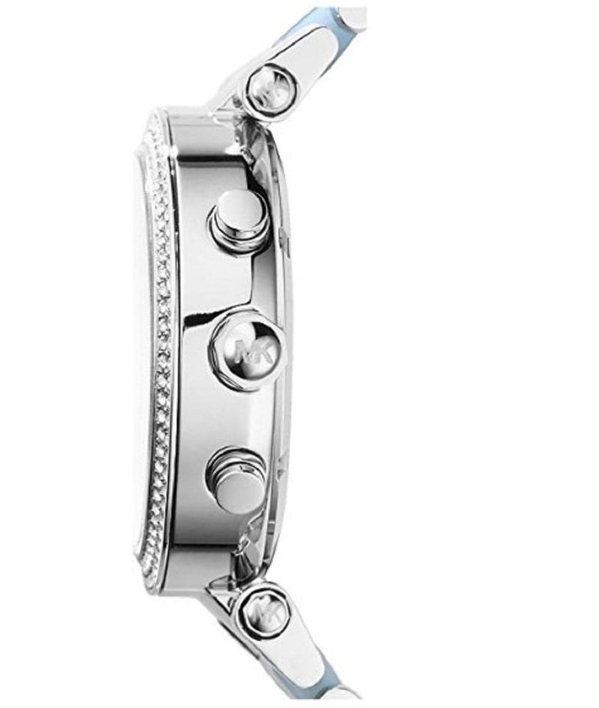 Michael Kors Parker White Dial Two Tone Steel Strap Watch for Women - MK6138 Buy Now By Michael Kors