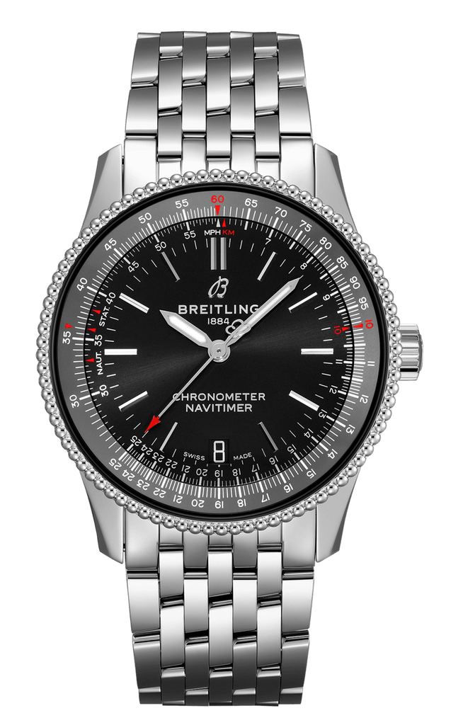 Breitling Navitimer Automatic 38mm Black Dial Stainless Steel Mens Watch - A17325241B1A1 Buy Now By Breitling