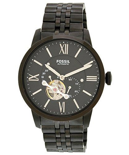 Fossil Townsman Multi Function Mechanical Black Dial Black Steel Strap Watch for Men - ME3062 Buy Now By Fossil