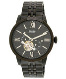 Fossil Townsman Multi Function Mechanical Black Dial Black Steel Strap Watch for Men - ME3062 Buy Now By Fossil