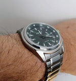 Citizen Eco Drive Urban Black Dial Silver Stainless Steel Watch For Men - AW0020-59EB Buy Now By Citizen