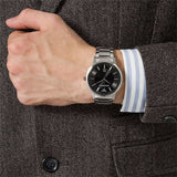 Emporio Armani Sportivo Black Dial Silver Stainless Steel Watch For Men - AR2457 Buy Now By Emporio Armani