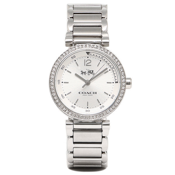 Coach Sports Crystals Silver Dial Silver Steel Strap Watch for Women - 14502194 Buy Now By Coach