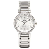Coach Sports Crystals Silver Dial Silver Steel Strap Watch for Women - 14502194 Buy Now By Coach