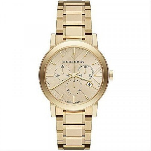 Burberry The City Gold Dial Gold Steel Strap Watch for Women - BU9753 Buy Now By Burberry