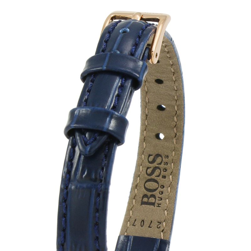 Hugo Boss Ambassador Chronograph Blue Dial Blue Leather Strap Watch For Men - HB1513320 Buy Now By Hugo Boss