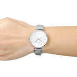 Hugo Boss Allusion Quartz Silver Dial Silver Steel Strap Watch For Women - 1502414 Buy Now By Hugo Boss