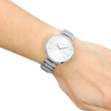 Hugo Boss Allusion Quartz Silver Dial Silver Steel Strap Watch For Women - 1502414 Buy Now By Hugo Boss