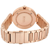 Hugo Boss Allusion Rose Gold Dial Rose Gold Steel Strap Watch For Women - 1502418 Buy Now By Hugo Boss