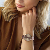 Hugo Boss Allusion Rose Gold Dial Rose Gold Steel Strap Watch For Women - 1502418 Buy Now By Hugo Boss