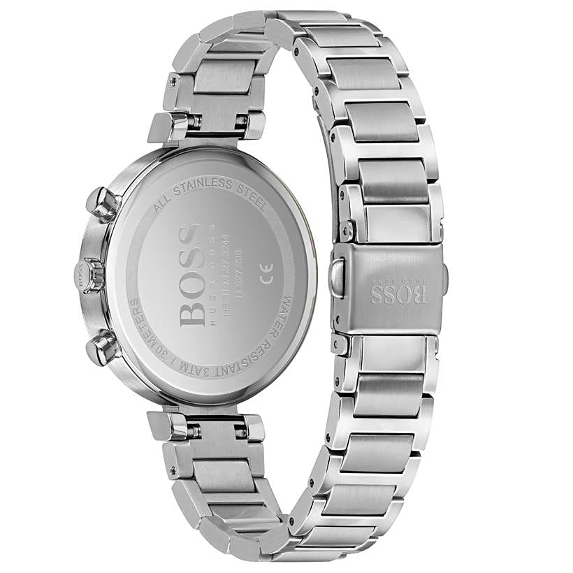 Hugo Boss Flawless Silver Dial Silver Steel Strap Watch for Women - 1502530 Buy Now By Hugo Boss