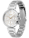 Hugo Boss Flawless Silver Dial Silver Steel Strap Watch for Women - 1502530 Buy Now By Hugo Boss