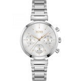 Hugo Boss Flawless Silver Dial Silver Steel Strap Watch for Women - 1502530 Buy Now By Hugo Boss