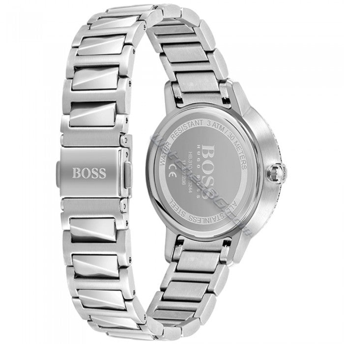 Hugo Boss Signature Silver Dial Silver Steel Strap Watch for Women - 1502539 Buy Now By Hugo Boss