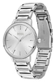 Hugo Boss Signature Silver Dial Silver Steel Strap Watch for Women - 1502539 Buy Now By Hugo Boss