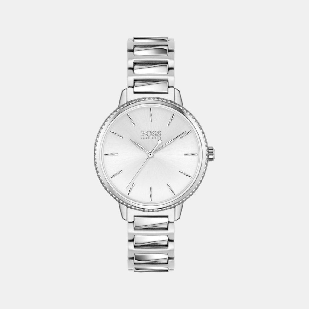 Hugo Boss Signature Silver Dial Silver Steel Strap Watch for Women - 1502539 Buy Now By Hugo Boss