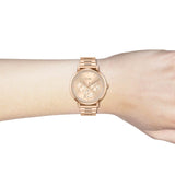 Hugo Boss Prima Gold Dial Gold Steel Strap Watch for Women - 1502571 Buy Now By Hugo Boss
