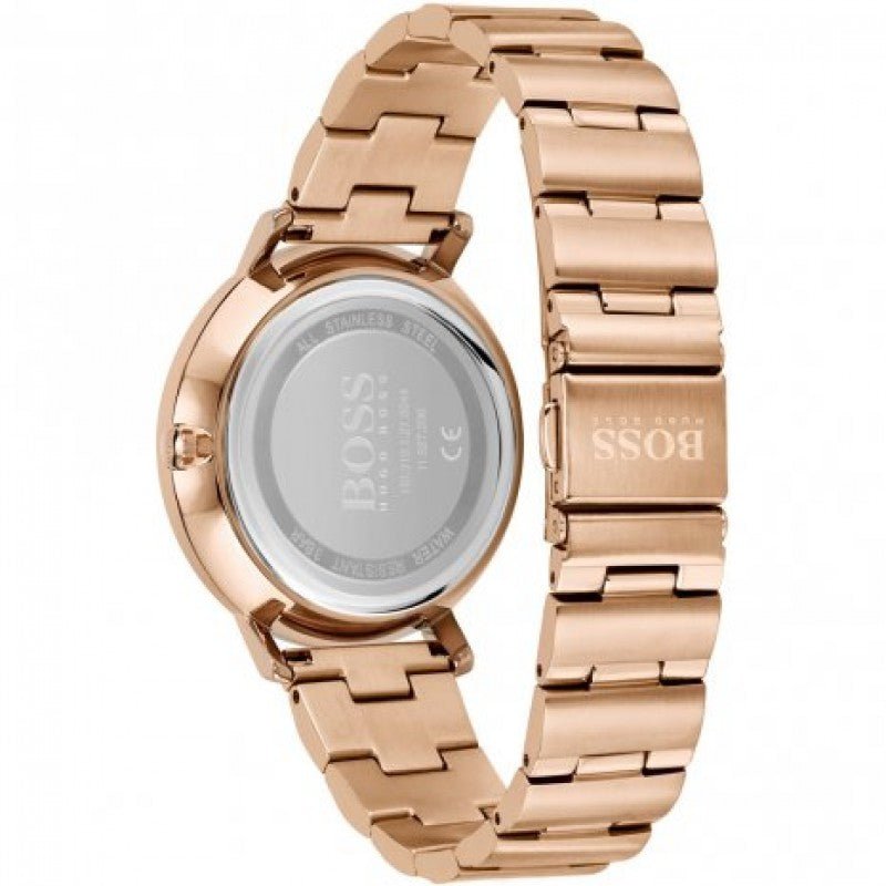 Hugo Boss Prima Gold Dial Gold Steel Strap Watch for Women - 1502571 Buy Now By Hugo Boss