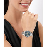 Hugo Boss Grand Course Blue Dial Silver Steel Strap Watch for Women - 1502583 Buy Now By Hugo Boss