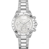 Hugo Boss Novia Chronograph Silver Dial Silver Steel Strap Watch for Women - 1502616 Buy Now By Hugo Boss
