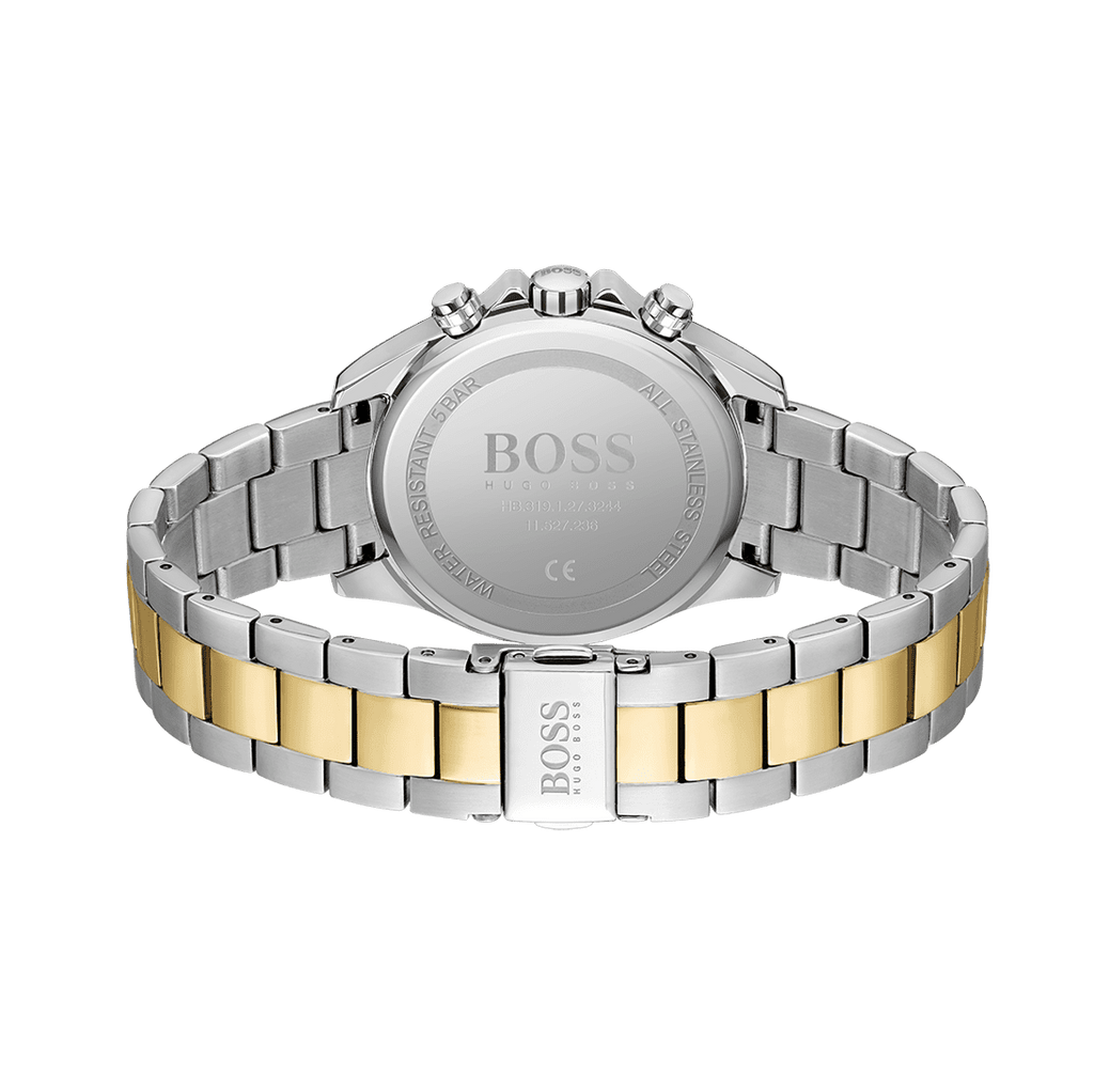 Hugo Boss Novia Gold Dial Two Tone Steel Strap Watch for Women - 1502618 Buy Now By Hugo Boss
