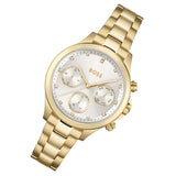 Hugo Boss Hera White Dial Gold Steel Strap Watch for Women - 1502628 Buy Now By Hugo Boss