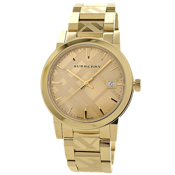 Burberry The City Gold Dial Gold Steel Strap Watch for Women - BU9145 Buy Now By Burberry