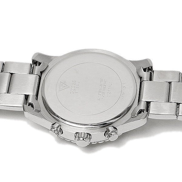 Guess Confetti Multicolored Dial Silver Steel Strap Watch For Women - W0774L1 Buy Now By Guess