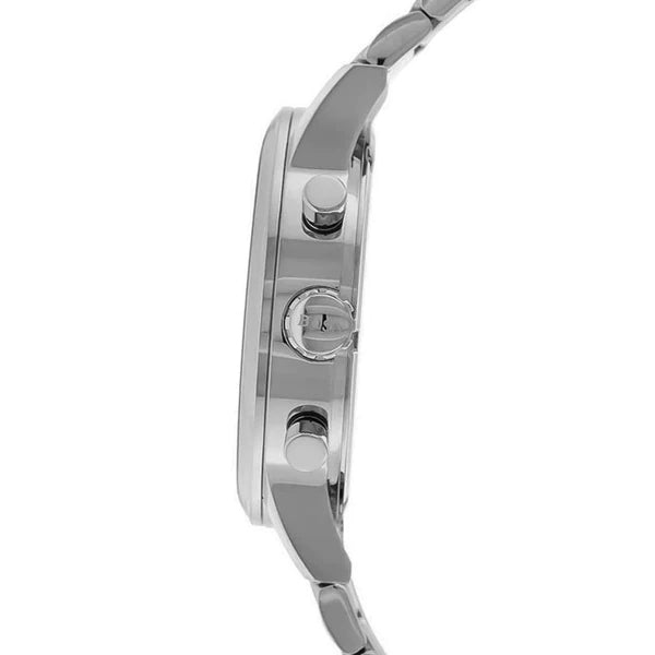 Hugo Boss Aeroliner Chronograph Quartz White Dial Silver Steel Strap Watch For Men - HB1512445 Buy Now By Hugo Boss