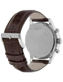 Hugo Boss Aeroliner Chronograph Quartz Grey Dial Brown Leather Strap Watch For Men - HB1512570 Buy Now By Hugo Boss