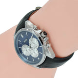 Hugo Boss Driver Blue Dial Black Leather Strap Watch for Men - 1512882 Buy Now By Hugo Boss