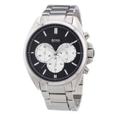 Hugo Boss Driver Black Dial Silver Steel Strap Watch for Men - 1512883 Buy Now By Hugo Boss