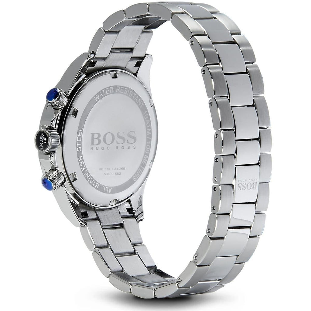 Hugo Boss Ikon Blue Dial Silver Steel Strap Watch for Men - 1512963 Buy Now By Hugo Boss