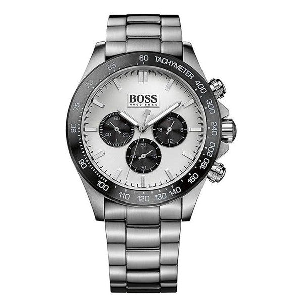 Hugo Boss Ikon White Dial Silver Steel Strap Watch for Men - 1512964 Buy Now By Hugo Boss