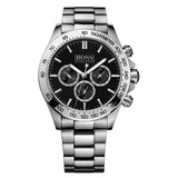 Hugo Boss Ikon Black Dial Silver Steel Strap Watch for Men - 1512965 Buy Now By Hugo Boss
