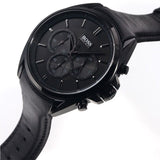 Hugo Boss Driver Chronograph Black Dial Black Leather Strap Watch For Men - HB1513061 Buy Now By Hugo Boss
