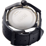 Hugo Boss Aeroliner Black Dial Black Leather Strap Watch For Men - 1513083 Buy Now By Hugo Boss