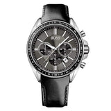 Hugo Boss Contemporary Sport Driver Black Dial Black Leather Strap Watch for Men - 1513085 Buy Now By Hugo Boss