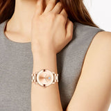 Movado Bold Rose Gold Dial Rose Gold Steel Strap Watch for Women - 3600086 Buy Now By Movado