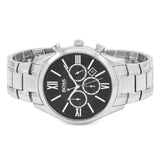 Hugo Boss Ambassador Chronograph Black Dial Silver Steel Strap Watch For Men - HB1513196 Buy Now By Hugo Boss