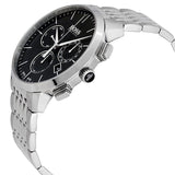Hugo Boss Associate Black Dial Silver Steel Strap Watch for Men - 1513267 Buy Now By Hugo Boss