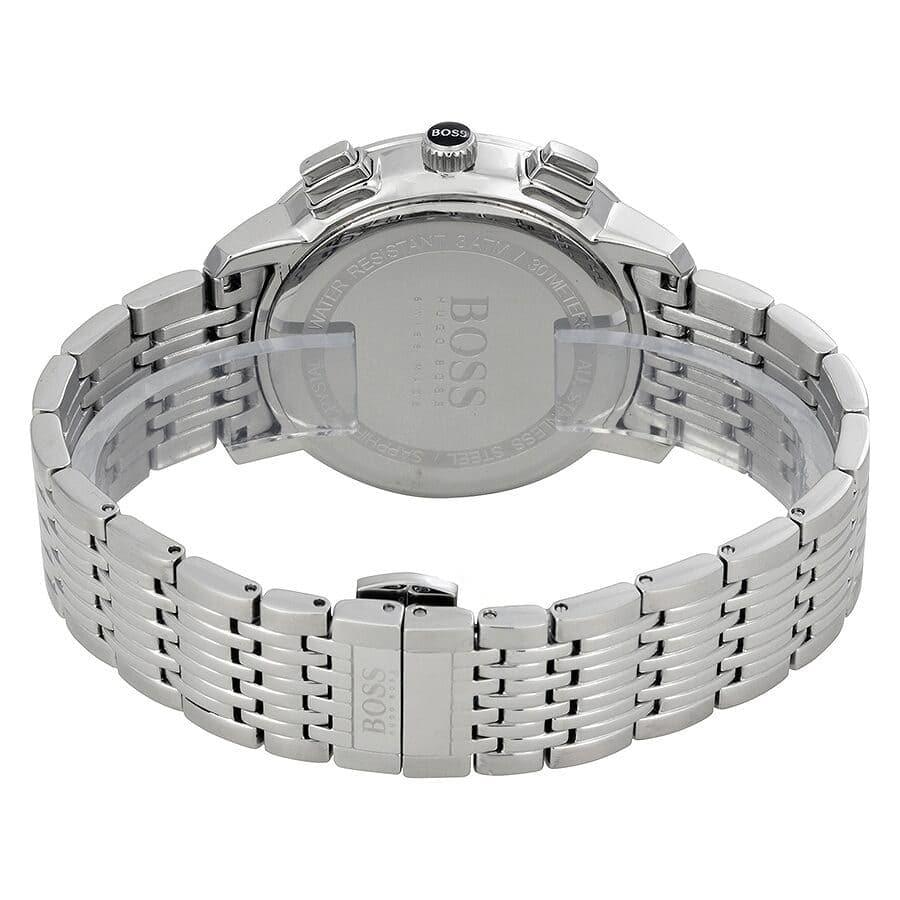 Hugo Boss Associate Black Dial Silver Steel Strap Watch for Men - 1513267 Buy Now By Hugo Boss