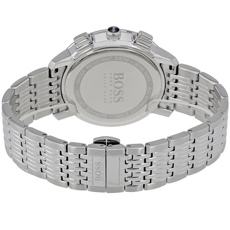 Hugo Boss Associate Blue Dial Silver Steel Strap Watch for Men - 1513269 Buy Now By Hugo Boss
