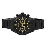 Hugo Boss Ikon Black Dial Black Steel Strap Watch for Men - 1513278 Buy Now By Hugo Boss