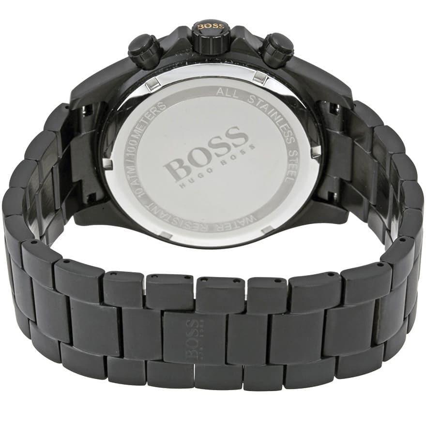 Hugo Boss Ikon Black Dial Black Steel Strap Watch for Men - 1513278 Buy Now By Hugo Boss