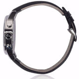 Hugo Boss Jet Black Dial Black Leather Strap Watch for Men - 1513279 Buy Now By Hugo Boss